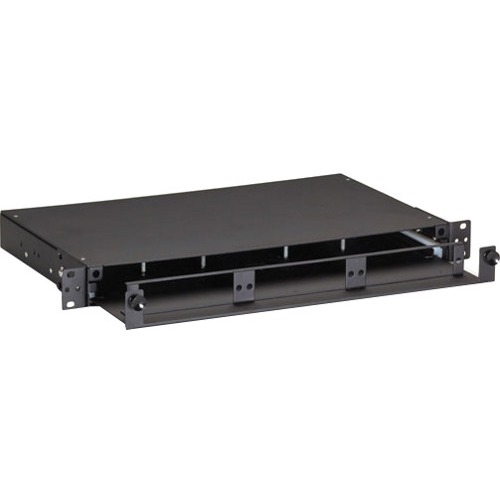 Black Box Rackmount Fiber Shelf with Pull-Out Tray - 1U JPM427A-R2