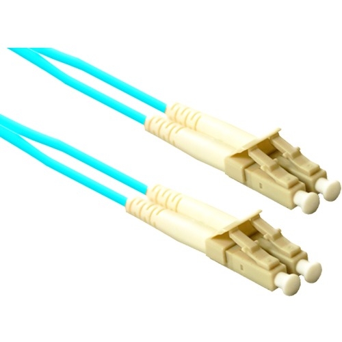 ENET Fiber Optic Duplex Patch Network Cable LC2-10G-12M-ENC