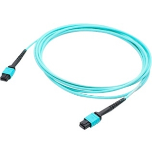 AddOn 5m MPO/MPO Male to Male Crossover OM4 12 Fiber LOMM Patch Cable For Arista CAB-M12PM12P-M5-AO