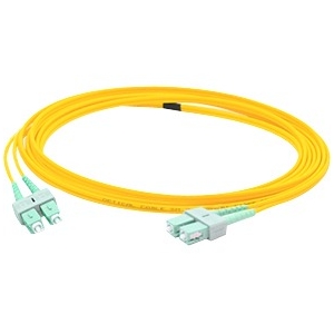 AddOn 6m Single-Mode Fiber (SMF) Duplex (APC-SC/APC-SC) ASC/ASC OS1 Yellow Patch Cable ADD-ASC-ASC