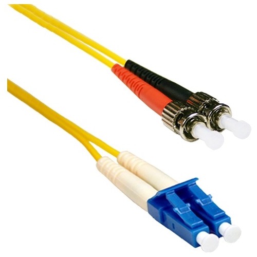 ENET Fiber Optic Duplex Patch Network Cable STLC-SM-4M-ENC