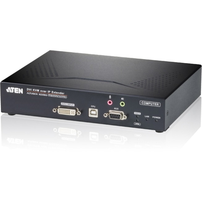 Aten DVI KVM Over IP Extender Transmitter KE6900T