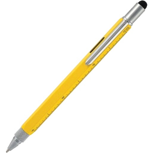 Mobile Edge Multi-Tool Tech Pen/Stylus (Yellow) MEASPM3