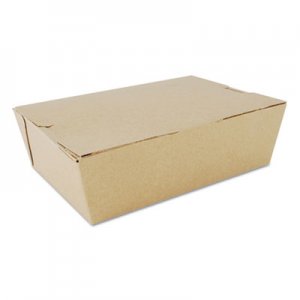 SCT ChampPak Carryout Boxes, #3, 7.75 x 5.5 x 2.5, Kraft, 200/Carton SCH0733 SCH 0733