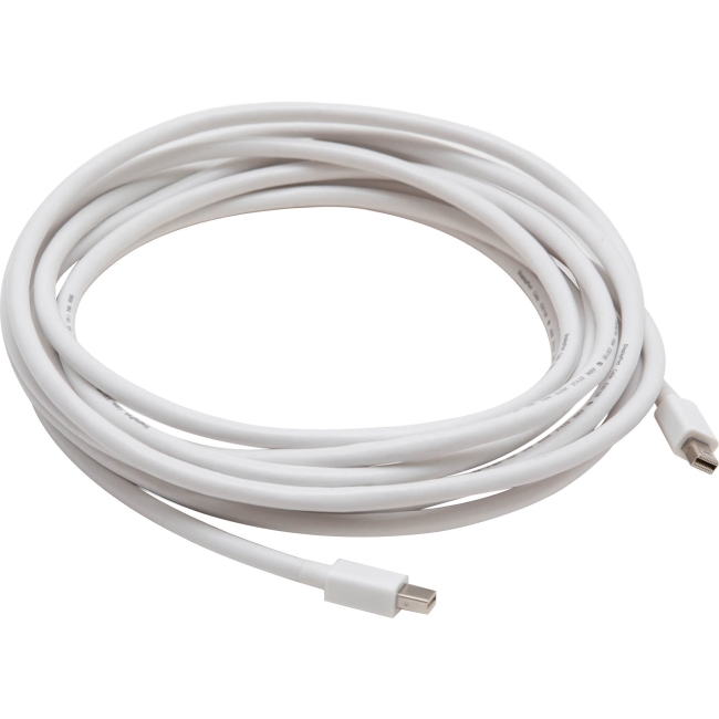 SYBA Multimedia Mini DisplayPort v1.2 to Mini DisplayPort 1.2 Cable, Male to Male - White SY-CAB33017