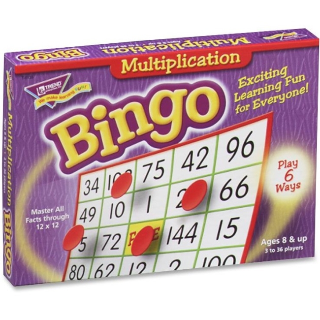 Trend Trend Multiplication Bingo Learning Game T6135 TEPT6135