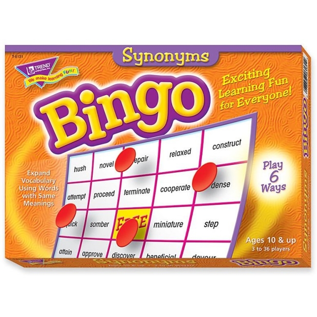 Trend Trend Synonyms Bingo Game 6131 TEP6131