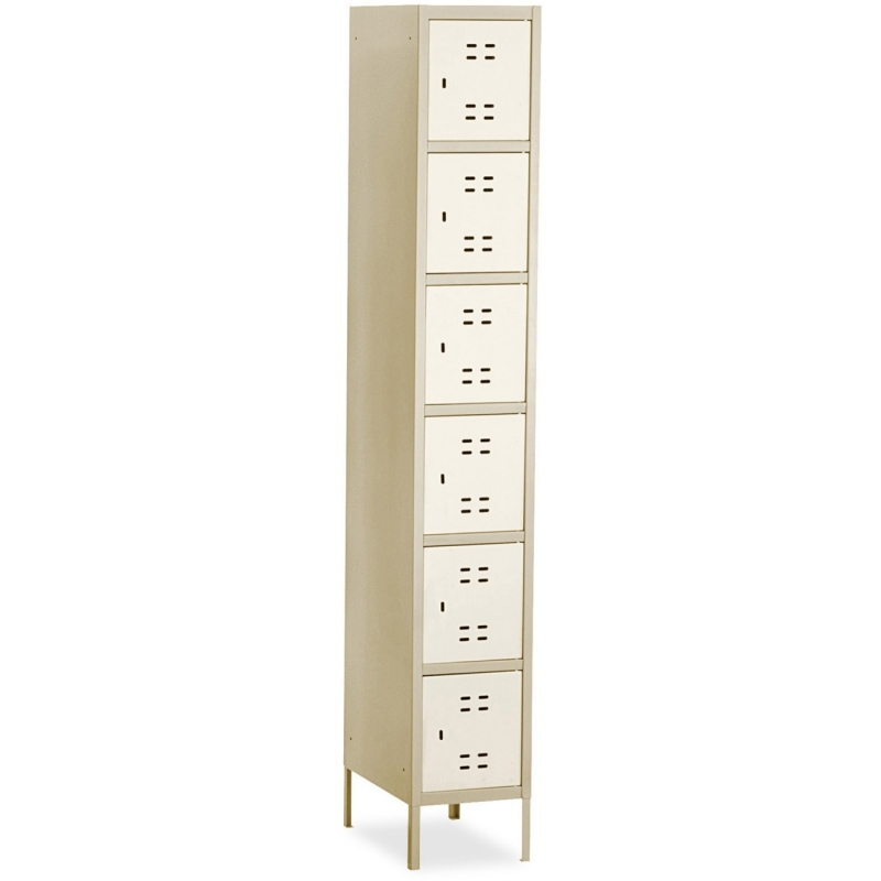 Safco Safco Six-Tier Two-tone Box Locker with Legs 5524TN SAF5524TN