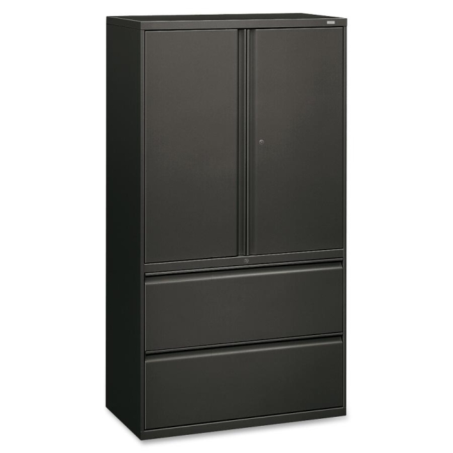 HON HON 800 Series Wide Lateral File with Storage Cabinet 885LSS HON885LSS
