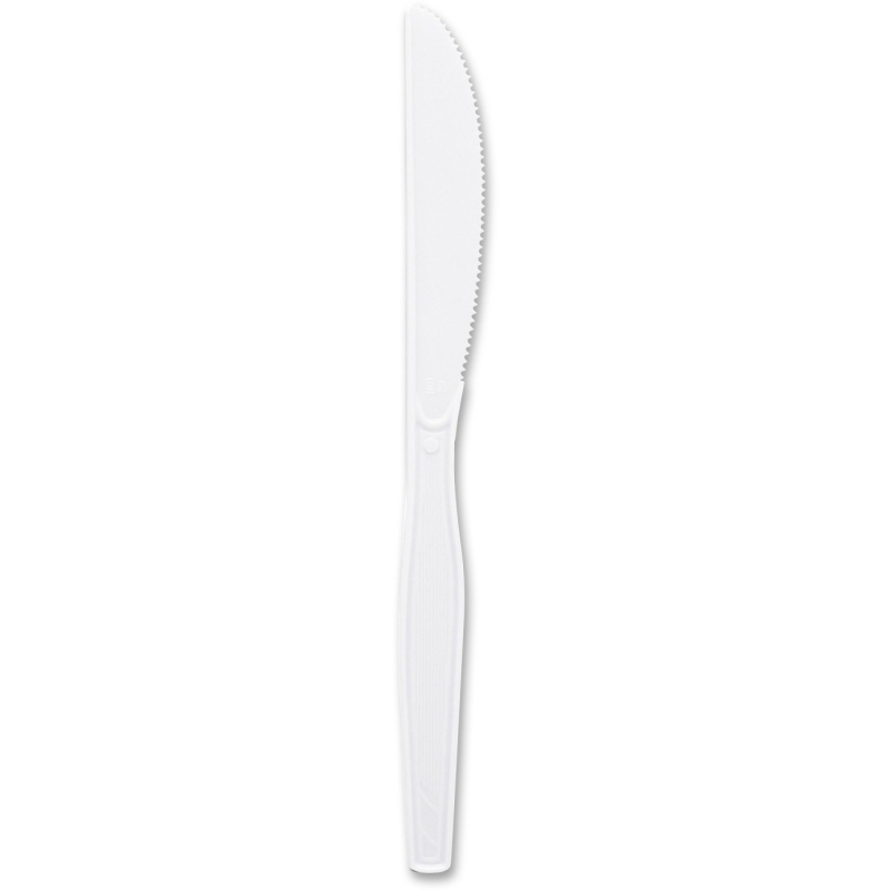 Genuine Joe Medium-weight Plastic Knives 10431 GJO10431