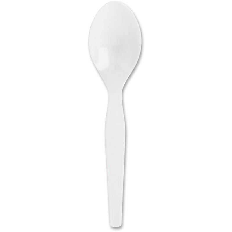 Genuine Joe Medium-weight Plastic Spoons 10432 GJO10432