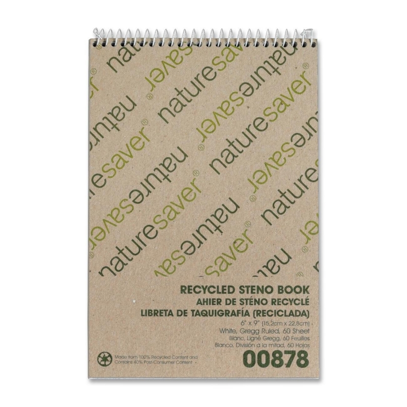 Nature Saver Recycled Steno Book 00878 NAT00878