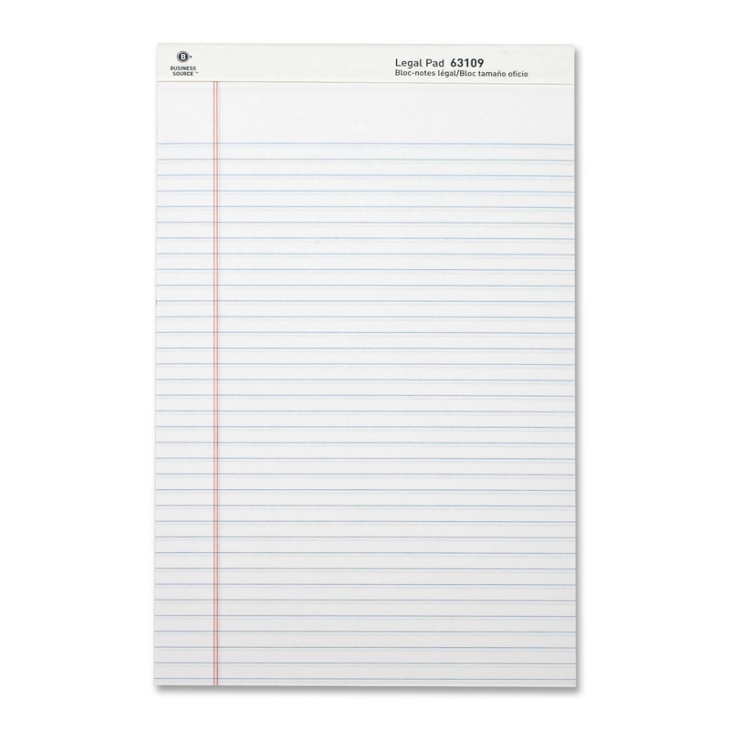 Business Source Legal-ruled Writing Pads 63109 BSN63109