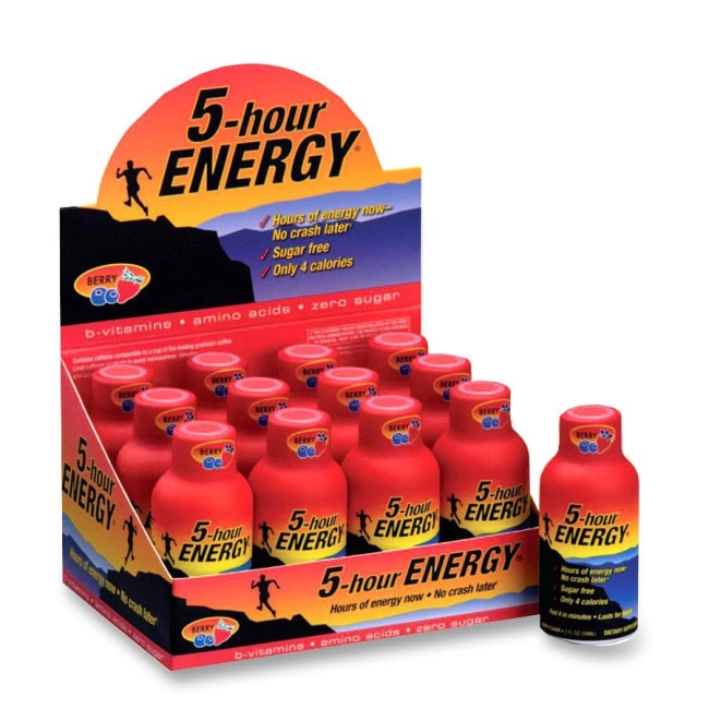 5-hour ENERGY Original Energy Drink 500181 FHE500181