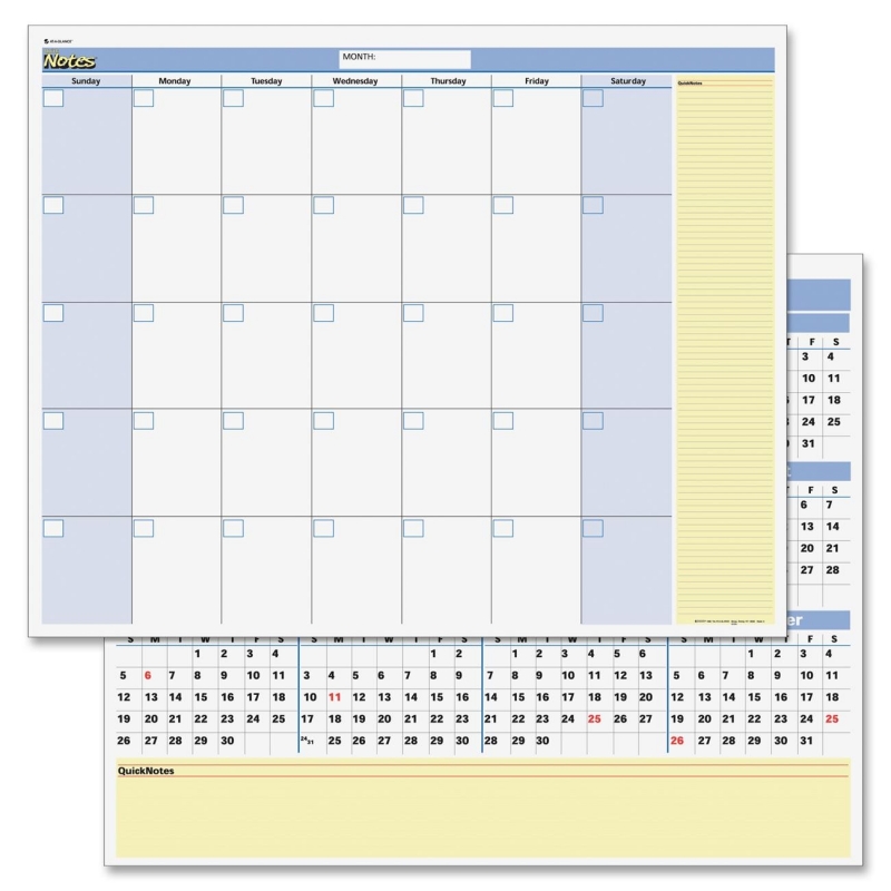 At-A-Glance At-A-Glance QuickNotes Compact Wall Calendar PM550B28 AAGPM550B28