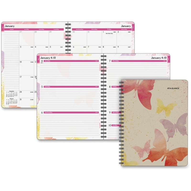 Day Runner Vibrant Watercolors Planner 791905G AAG791905G