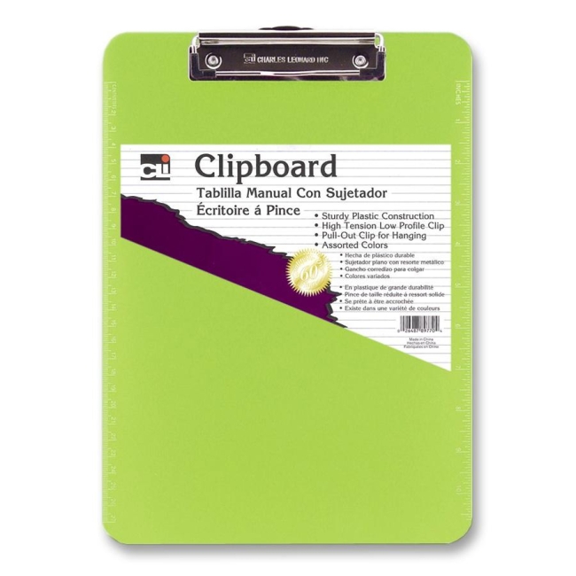 CLI Rubber Grip Clipboard 89725 LEO89725