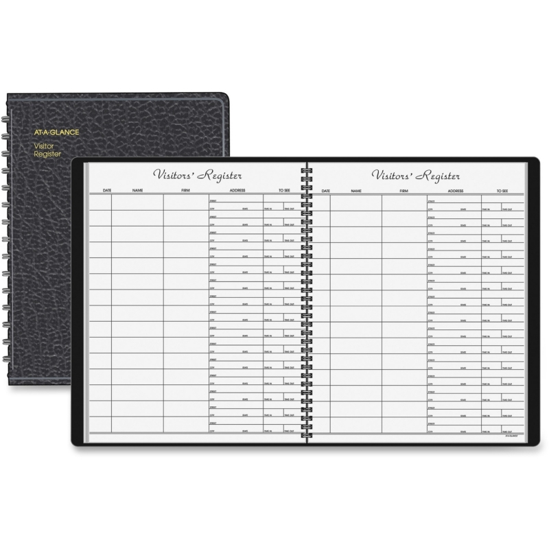 At-A-Glance At-A-Glance Visitor Registration Book 8058005 AAG8058005