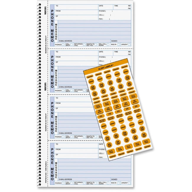 Rediform Rediform Professional Line Memo Style Phone Book 50176 RED50176