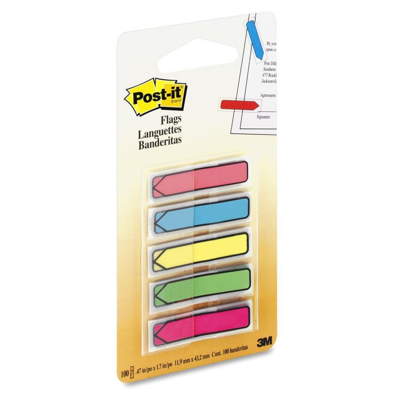 Post-it Post-it Arrow Flag With Dispenser 684ARR2 MMM684ARR2