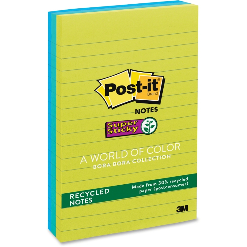 Post-it Post-it Super Sticky Bora Bora Notes 6603SST MMM6603SST