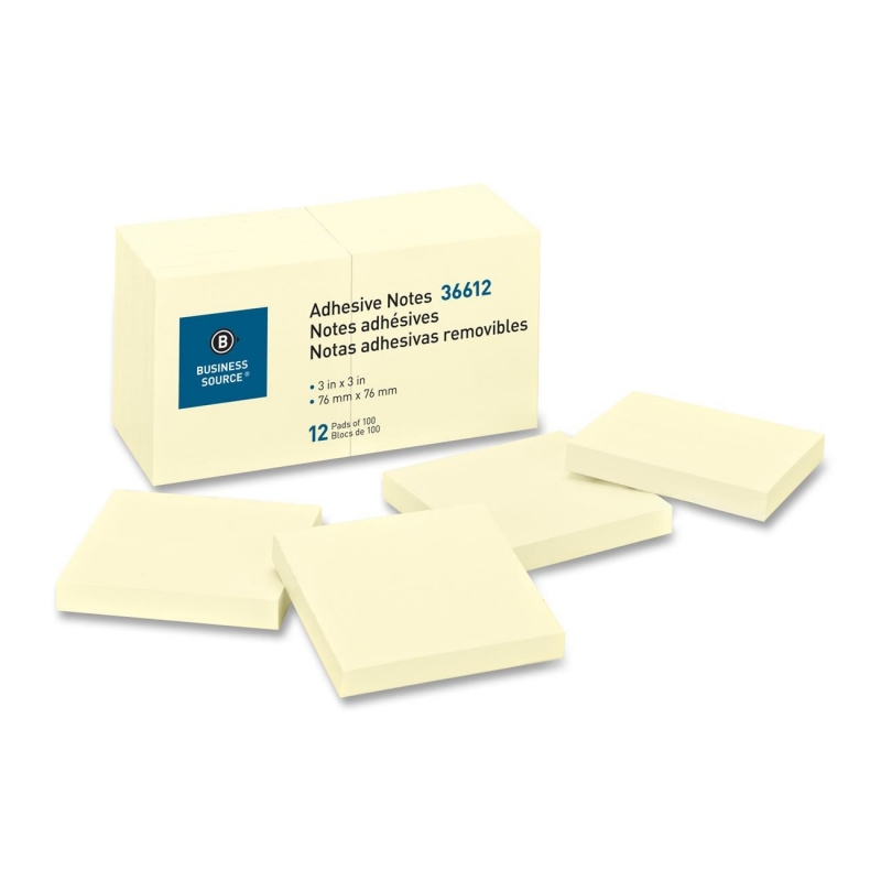 Business Source Adhesive Note 36612 BSN36612