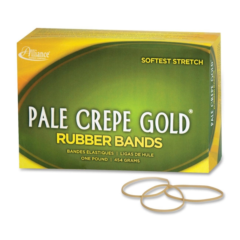 Pale Crepe Gold Rubber Band 20165 ALL20165