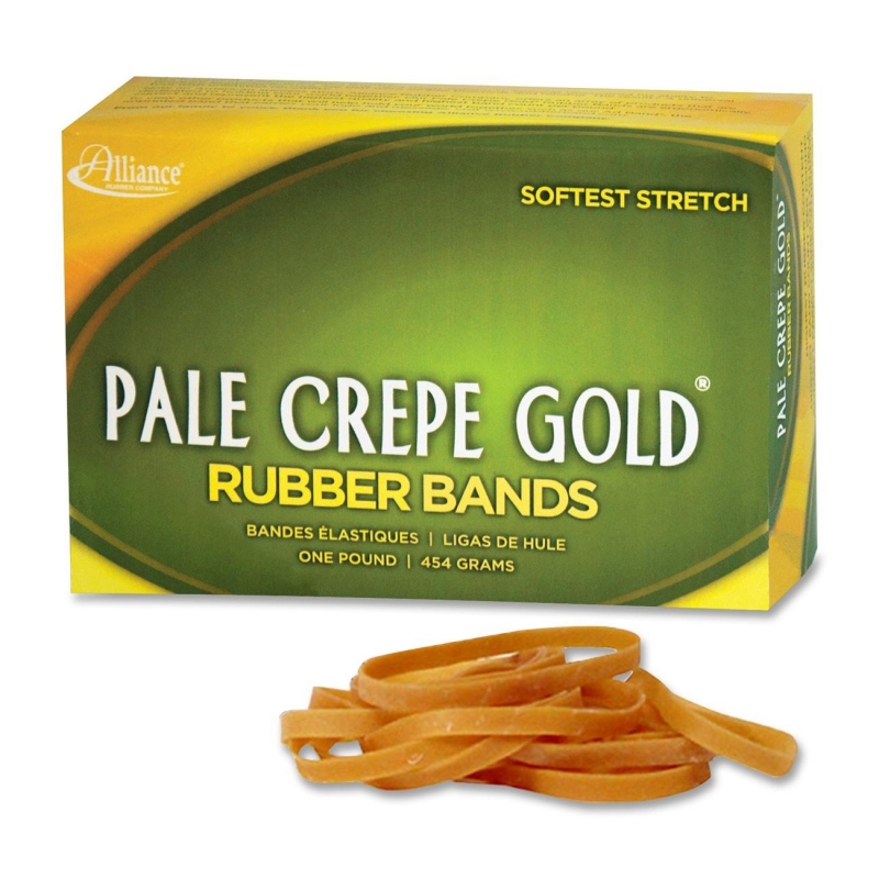 Pale Crepe Gold Rubber Band 20185 ALL20185