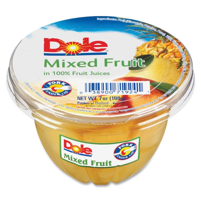 Dole Mixed Fruit Cup 71924 DFC71924