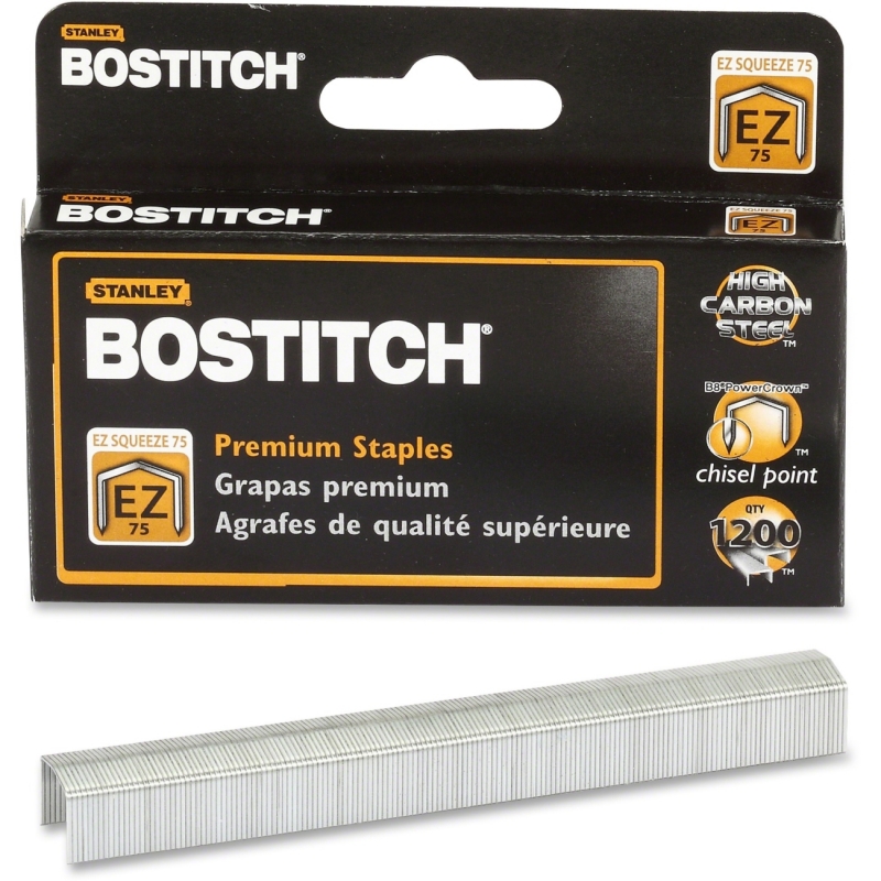 Bostitch B8 PowerCrown EZ Squeeze 75 Premium Staples STCR75XHC BOSSTCR75XHC