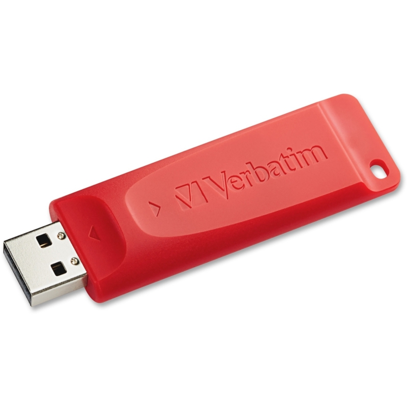 Verbatim 128GB Store 'n' Go USB Flash Drive - Red 98525 VER98525