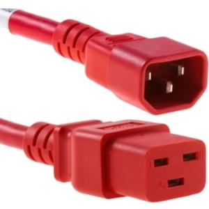 Unirise Standard Power Cord PWCD-C14C19-15A-02F-RED