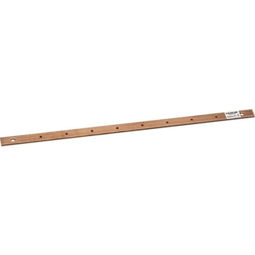 Black Box Grounding Bar for 19" Rack (0.2"H x 0.75"W x 20.2"L) RM064-R2