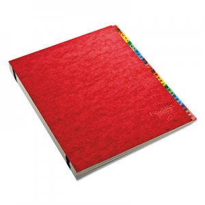 Pendaflex Expanding Desk File, 31 Dividers, Dates, Letter-Size, Red Cover PFX11014 11014