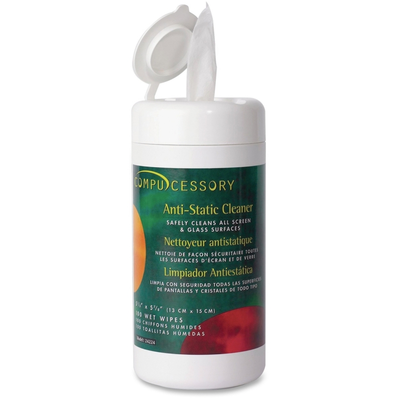 Compucessory Anti-Static Cleaning Wipe 24224 CCS24224