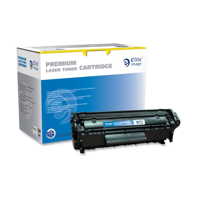 Elite Image Remanufactured Toner Cartridge Alternative For HP 12A (Q2612A) 75101 ELI75101