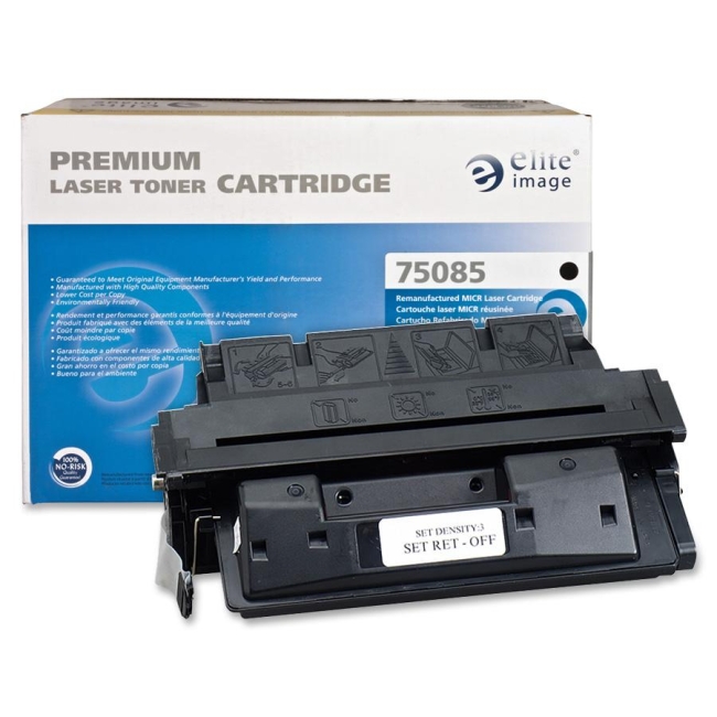 Elite Image Remanufactured MICR Toner Cartridge Alternative For HP 27A (C4127A) 75085 ELI75085