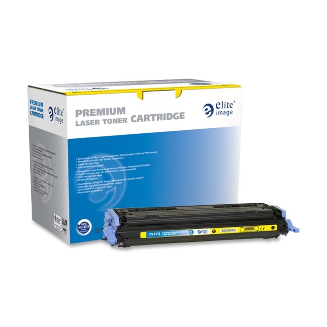 Elite Image Remanufactured Toner Cartridge Alternative For HP 124A (Q6002A) 75173 ELI75173