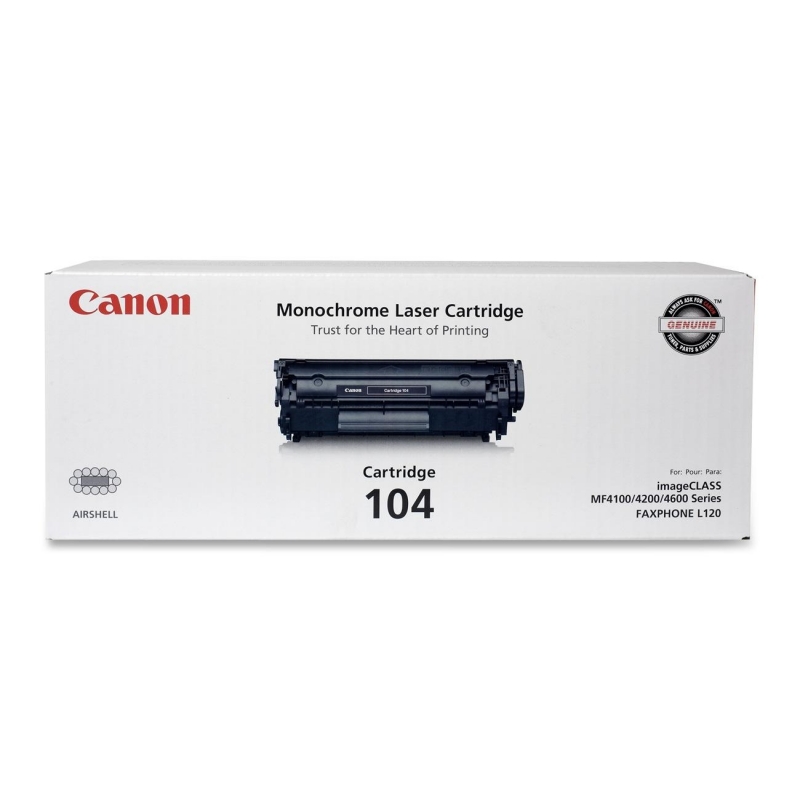 Canon Black Toner Cartridge CARTRIDGE104 CNMCARTRIDGE104