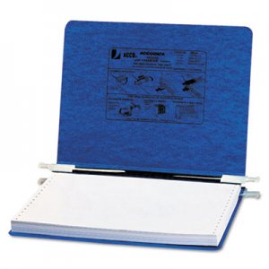 ACCO PRESSTEX Covers with Storage Hooks, 2 Posts, 6" Capacity, 12 x 8.5, Dark Blue ACC54133 A7054133A