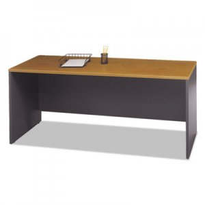 Bush Series C Collection 72W Credenza Shell, Natural Cherry BSHWC72426 WC72426