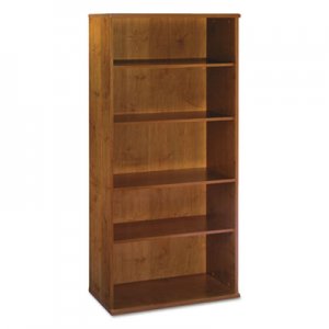 Bush Series C Collection 36W 5 Shelf Bookcase, Natural Cherry BSHWC72414 WC72414