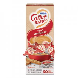 Coffee mate Liquid Coffee Creamer, Original, 0.38 oz Mini Cups, 50/Box NES35110BX 35110