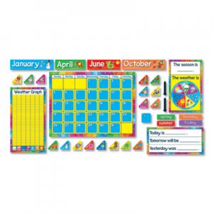 TREND Year Around Calendar Bulletin Board Set, 22" x 17" TEPT8096 T8096