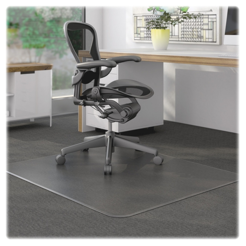 Lorell Rectangular Low Pile Chair Mat 69160 LLR69160