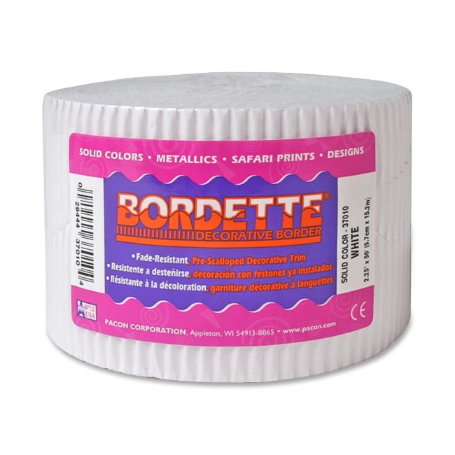 Pacon Bordette Scalloped Decorative Borders 37014 PAC37014