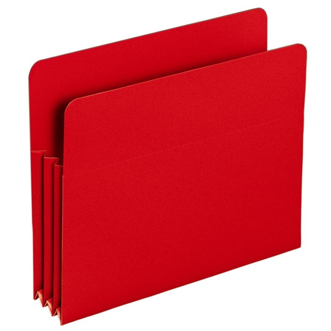 Smead Red Poly File Pockets 73501 SMD73501