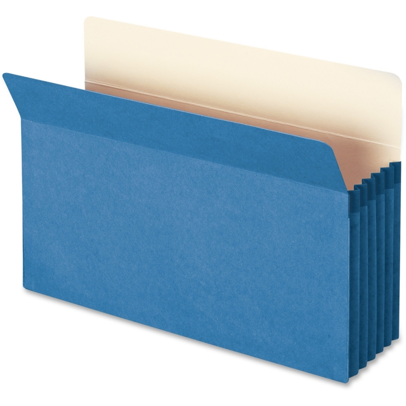 Smead Blue Colored File Pockets 74235 SMD74235