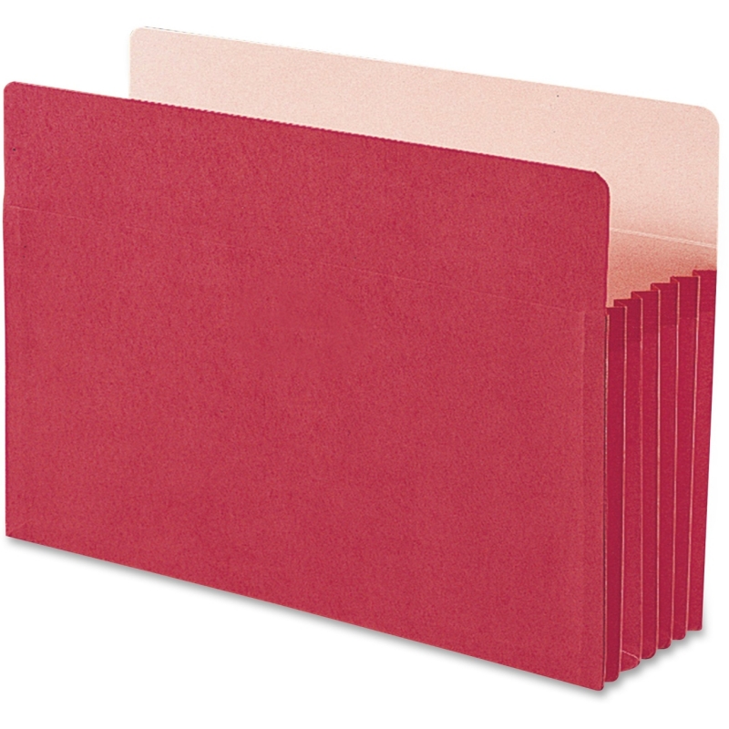Smead Red Colored File Pockets 74241 SMD74241