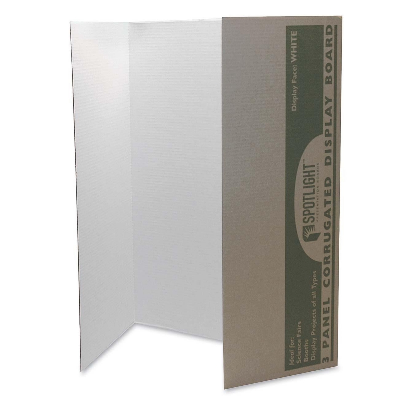 Pacon Spotlight Single-walled Tri-fold Presentation Board 3774 PAC3774